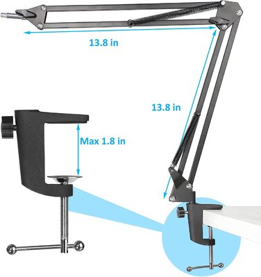 Підставка для мікрофона SoloCast від YOUSHARES: надійний кріплення для мікрофона HyperX SoloCast