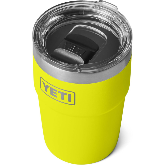 YETI Rambler Stackable Cup with MagSlider Lid - 16 oz (475 ml) - Firefly Yellow