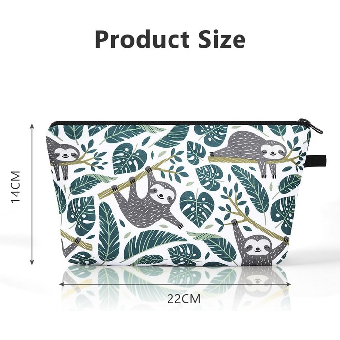 Набір косметичних сумок з тканнини, 4 шт. – для подорожей, макіяжу, косметики. Органайзер для косметики, різнокольоровий.