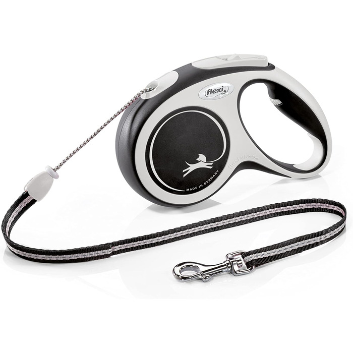 Рулонна стрічка Flexi Comfort - 5 м (Чорний, M 5м-20кг)