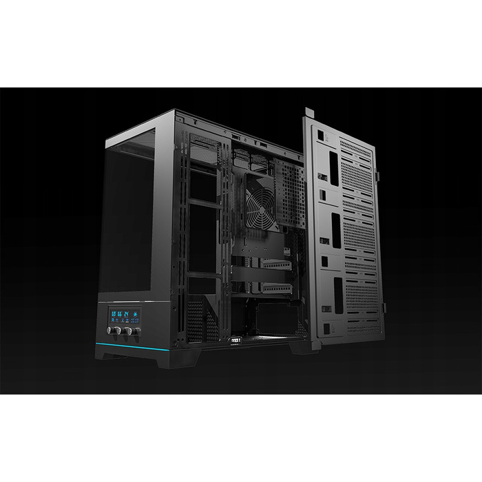Корпус для ПК DarkFlash DY451 ATX Midi Tower Gaming, загартоване скло, чорний