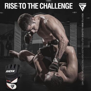 Боксерські рукавички RDX Profi MMA: шкіра Maya Hide, для спарингу, кикбоксингу, муай-тай, чоловічі/жіночі