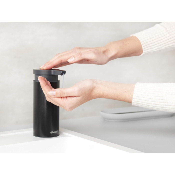 Brabantia Soap Dispenser - Matte Black Finish