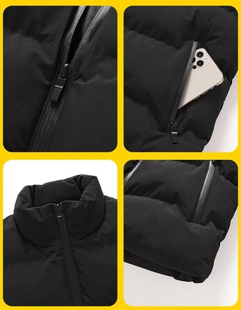 Чоловіча степкова жилетка-утеплювач з кишенями, безрукавка з капюшоном, червона жилетка з пухом для осені/зими, кемпінгу, подорожей та хайкінгу 3XL