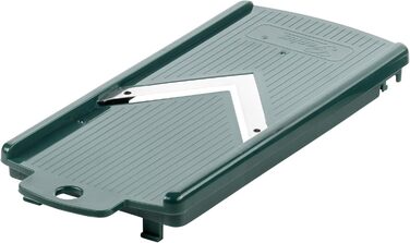 Genius Nicer Dicer Plus (18 частин) - набір для нарізки овочів та фруктів, кухонний інструмент, набір для нарізки кубиками, соломкою, слайсами (смарагдовий)