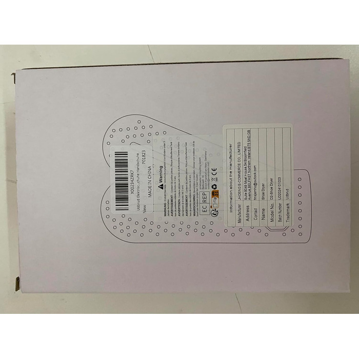 Електричний сушильник для взуття, портативний, 360° сушіння, антибактеріальний, для черевиків, рукавичок, шкарпеток