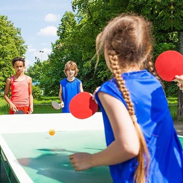 Набір для настільного тенісу преміум-класу: 2 ракетки, 3 м'ячі, стіл. Ідеально для початківців та змагань вдома