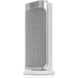 Обігрівач керамічний Cecotec ReadyWarm 6250 Sky Style, 2000 Вт, 3 режими, термостат, осциляція 90°, захист від перекидання та перегріву, до 25 м²
