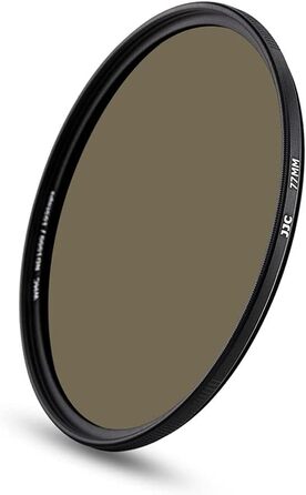 Фільтр ND1000 JJC 77mm (10 Stop) - нейтральний, ультратонкий, з оптичного скла для фотографії