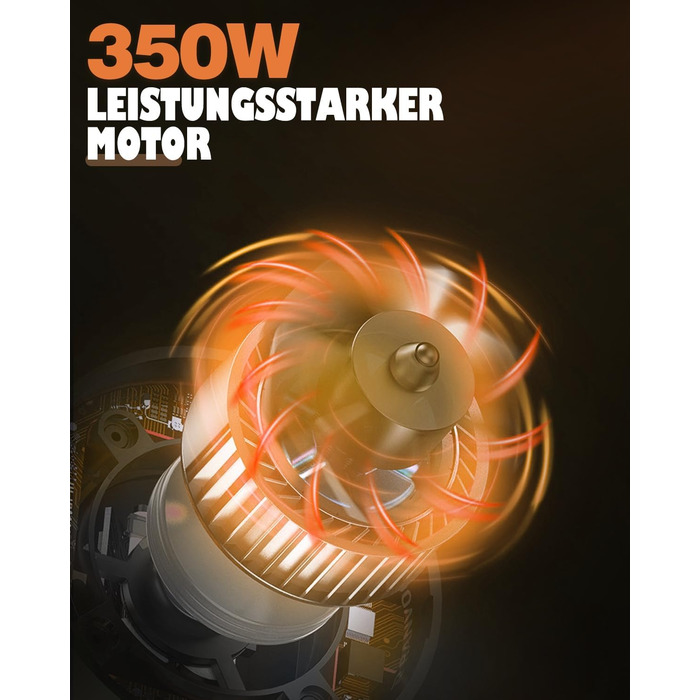 Електрична кавомолка 80г, потужний 350W двигун для кави та спецій, з регулюванням помелу, портативна, з щіткою для чищення, нержавіюча сталь, чорний