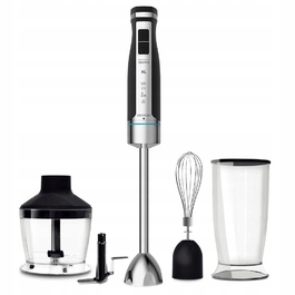 Занурювальний блендер Cecotec POWERGEAR 1500 XL PRO, 1500 Вт, сріблястий/сірий
