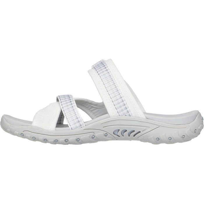 Сандалі Skechers Reggae Damen - білі слайдери 39 EU для жінок, Opulenter Garten