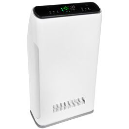 Повітряочисник та зволожувач повітря 2-в-1, 4-ступенева фільтрація, HEPA-11, бак для води, пульт ДУ, для приміщень 60-70 м², (LR 67014 we)