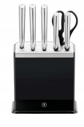 Набір ножів у підставці Tefal EverSharp, 5 предметів