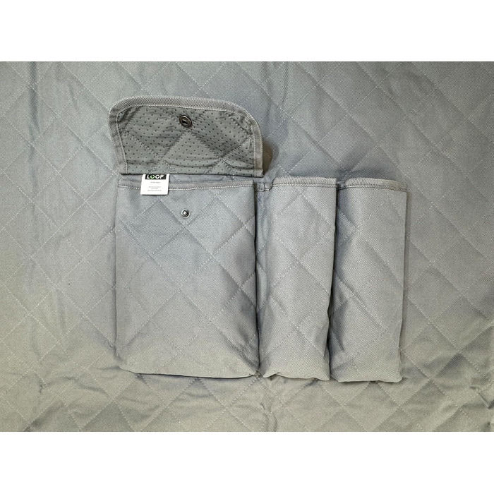 Ремінь безпеки для собак Loop для заднього сидіння авто, з карабіном, регульована довжина 60-80 см, аксесуар до килимка для собак NIMM Mich MIT (LOOP-DMK5000)