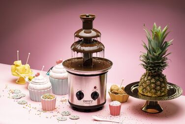 Домашній шоколадний фонтан на 3 яруси для fondue, 320 Вт