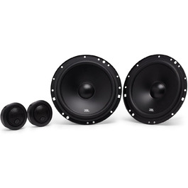 Автомобільна акустика JBL Stage1 601C 200 Вт, компонентна система 2-смугова, динаміки 16-17 см, твіттер, чорна, Harman Kardon