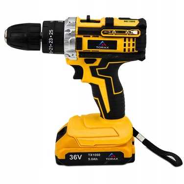 Акумуляторна шурупокрут TORAX 36 V TX1050