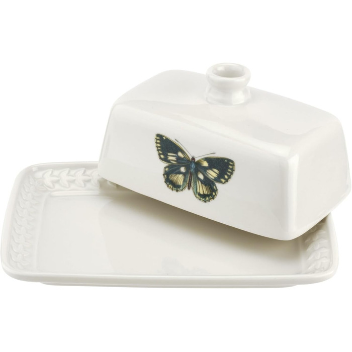 Portmeirion Botanic Garden Harmony Butter Dish with Lid