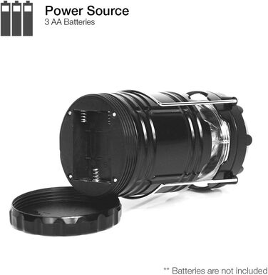 Party-Saving 4-Pack Portable Bright Camping Light with Folding Design and 30 LED Lights, APL1424