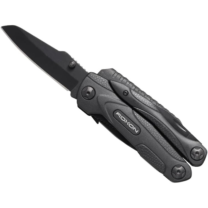 Мультитул ROXON CM1349 Spark: 14-в-1, мультиінструмент, плоскогубці, для туризму та виживання
