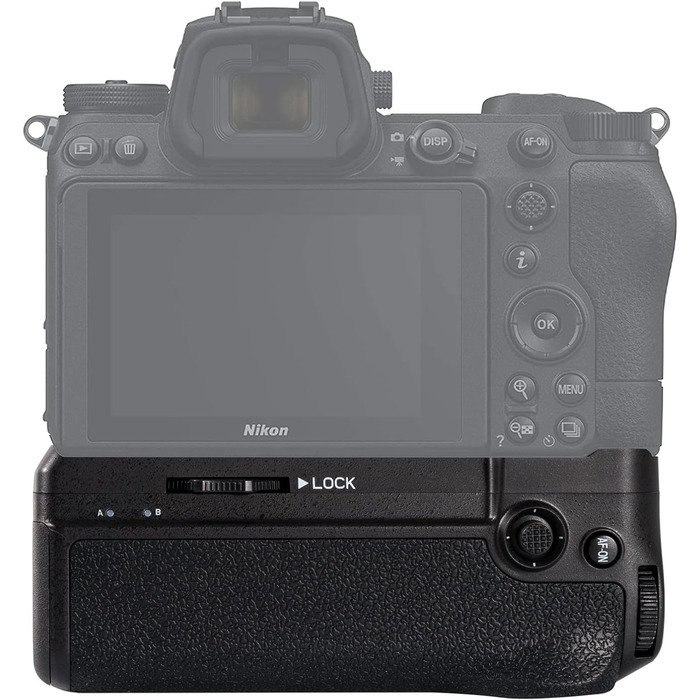 Грип батарей для камер Nikon Z6II та Z7II (сумісний з MB-N11), синхронізація всіх функцій, вміщує 2 акумулятори EN-EL15C, для вертикальної зйомки