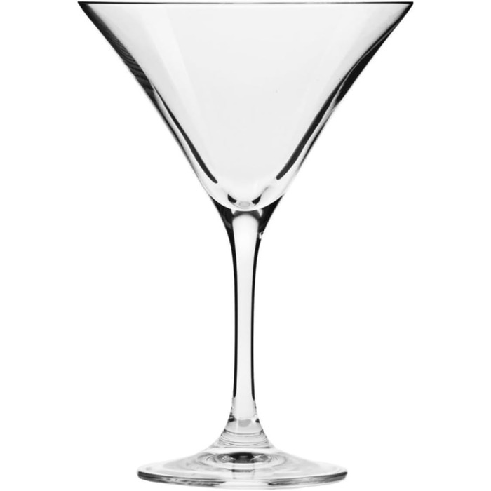Набір коктейльних склянок Krosno Martini Glass | 6 шт. | 240 мл | Avant Garde | Для дому, ресторанів та свят | Можна мити в посудомийній машині