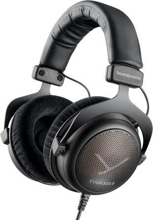 Beyerdynamic TYGR 300 R: Ігрова навушник, відкритий тип, з кабелем, чорний, сумісний з PS4, PC, Xbox, Nintendo