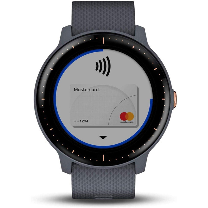 Розумний годинник Garmin vívoactive 3 Music з GPS, музичним програвачем та Garmin Pay (блакитний)
