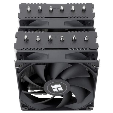 Кулер для процесора Thermalright Peerless Assassin 120 SE White ARGB, двовежевий повітряний охолоджувач для AMD AM5 та Intel LGA1851/1700, 6 теплових трубок, білий