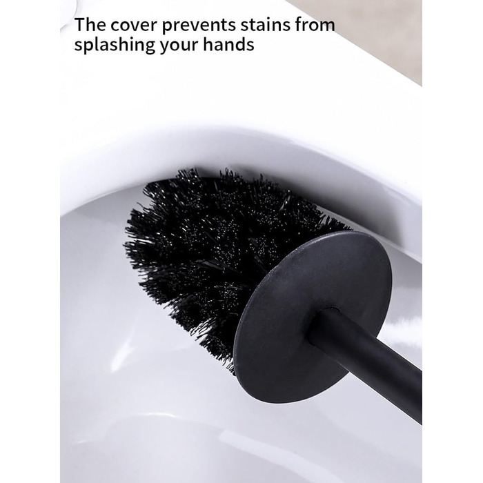 Набір для чищення унітазу з тримачем, нержавіюча сталь, для ванної кімнати (Золотий)