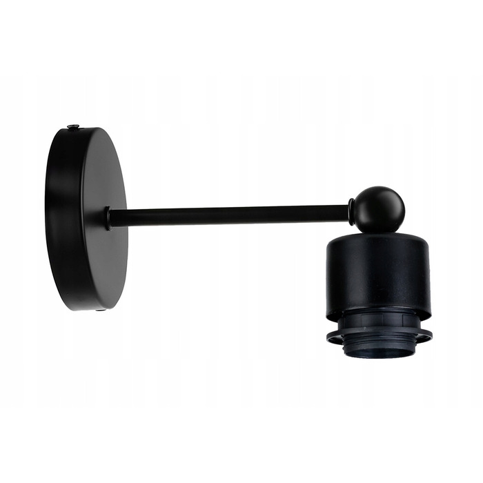 Настінний світильник-бра в стилі лофт, скляний плафон, цоколь E27