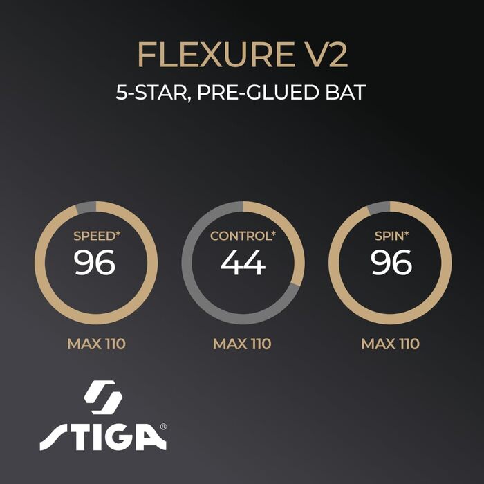 Тенісний стіл STIGA Flexure V2 – професійний, ITTF, для атакуючих гравців