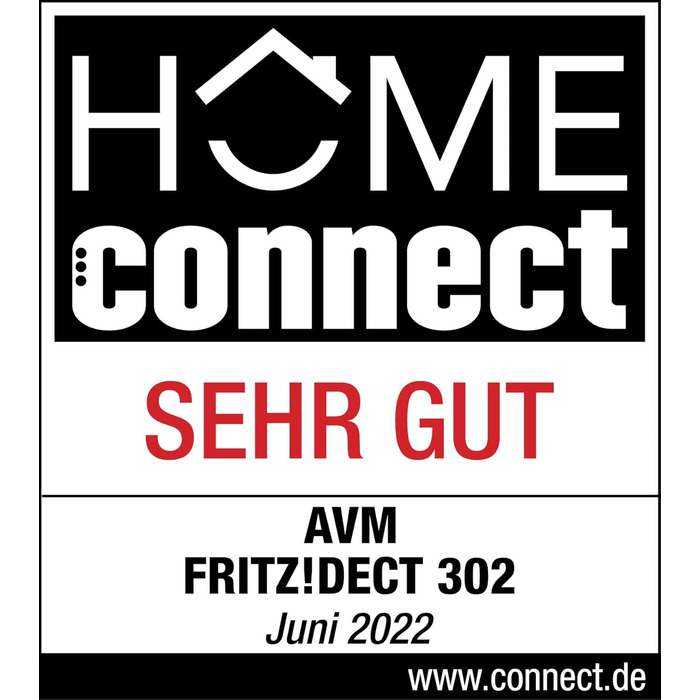 FRITZ!DECT 302 - розумний терморегулятор для опалення, сумісний з FRITZ!Box та звичайними термостатичними клапанами