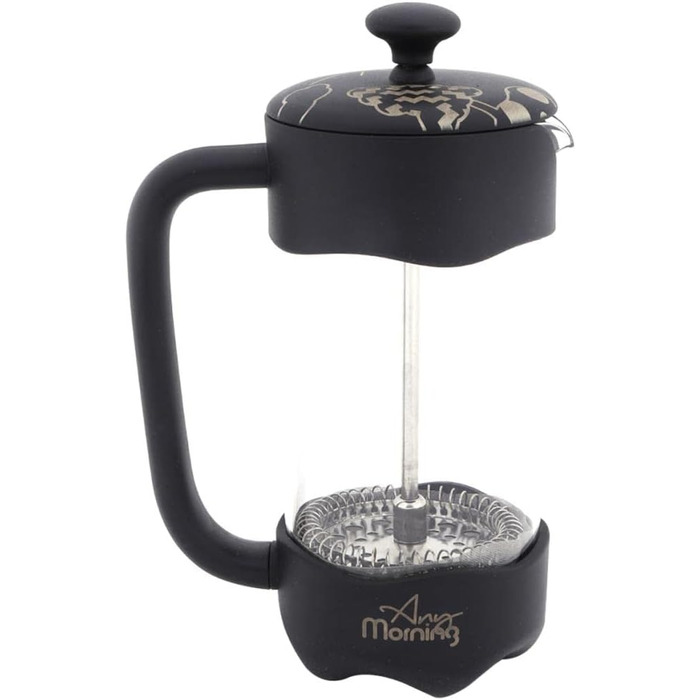 Френч-прес Any Morning для приготування кави | Кавоварка з нержавіючої сталі, 600-1000 мл | Френч-прес для свіжого фільтрованого кави та Cold Brew