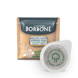 Кавові пади Caffè Borbone Blue Mixture (чорна суміш), ESE система 44 мм, біорозкладні — 50 шт.