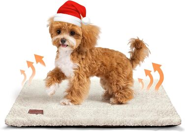 Самогріюча лежанка для котів на підвіконня, м'яка та нековзна, 90 x 28 см (Бежевий)