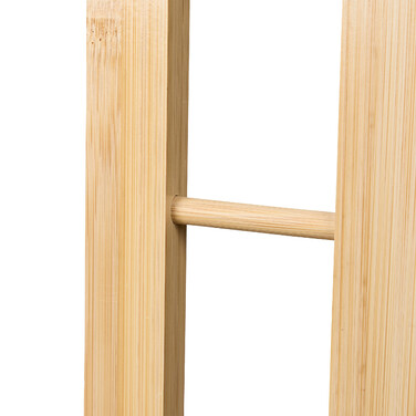 Relaxdays Bamboo Towel Rack