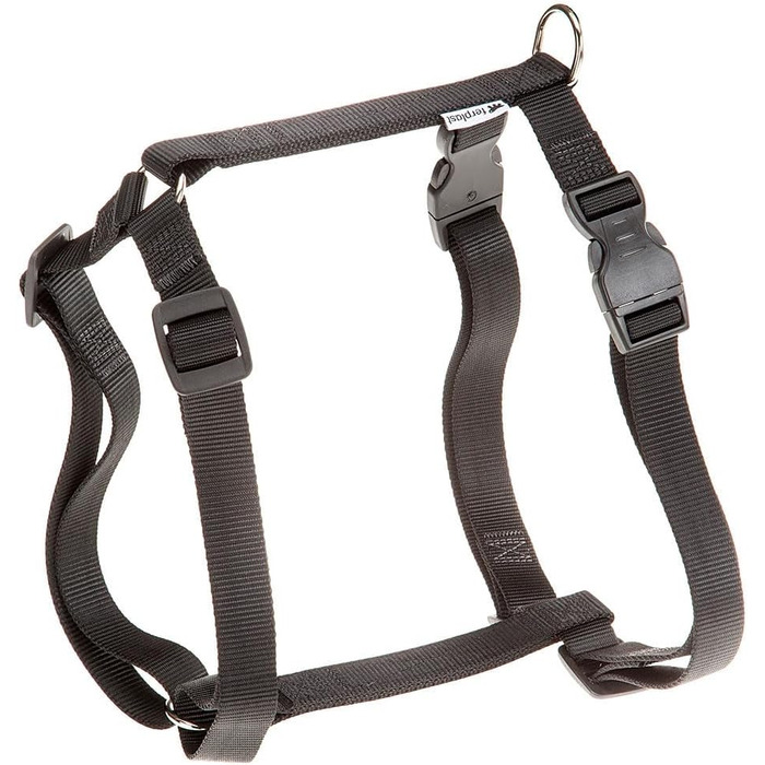 Шлейка для собак Ferplast Champion, великі породи, чорна, регулюється в 3 точках, обхват грудей 78–120 см (XXL)