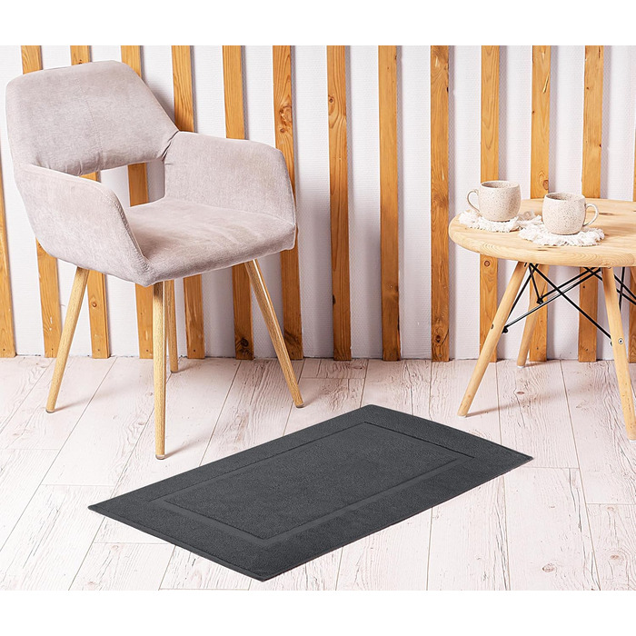 Набір рушників для ванної кімнати Utopia Towels (2 шт.) 53 x 86 см, 100% бавовна, сірий