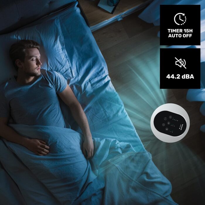 Турбовентилятор Taurus | 50W | 110 см | 3 швидкості | 3 режими | Таймер | Обертання | Пульт ДК | Білий | Taurus