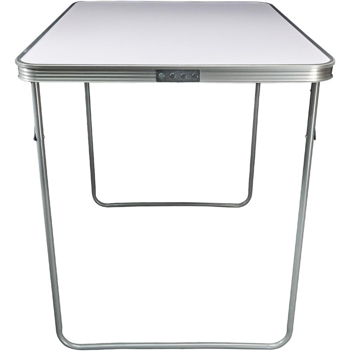 Складний алюмінієвий стіл Grafner XL для кемпінгу, саду, пікніка 80x60x70 см, вантажопідйомність 50 кг