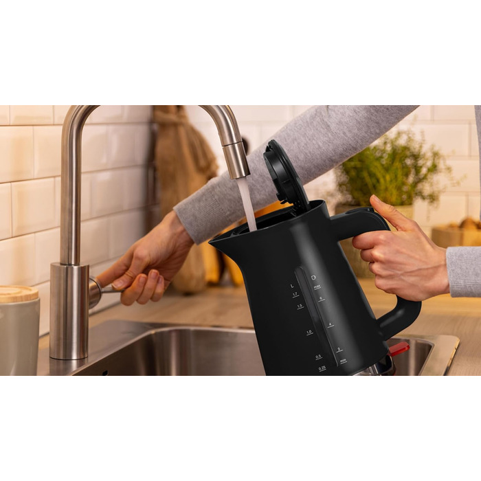 Чайник електричний Bosch TWK 4M223 MyMoment чорного кольору