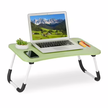 Relaxdays Green Laptop Table