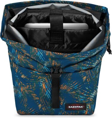 Рюкзак Eastpak UP ROLL 23 л, чорний (Brize Filter Navy), міський водостійкий