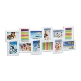Relaxdays Photo Collage Frame - Holds 12 Photos