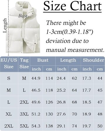 Жіноча жилетка FEOYA: тепла зимова жилетка без рукавів з кишенями, біла, розмір L