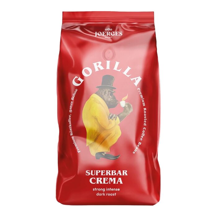 Кава в зернах Joerges Gorilla Café Creme Espresso, 1 кг (набір 2 шт)