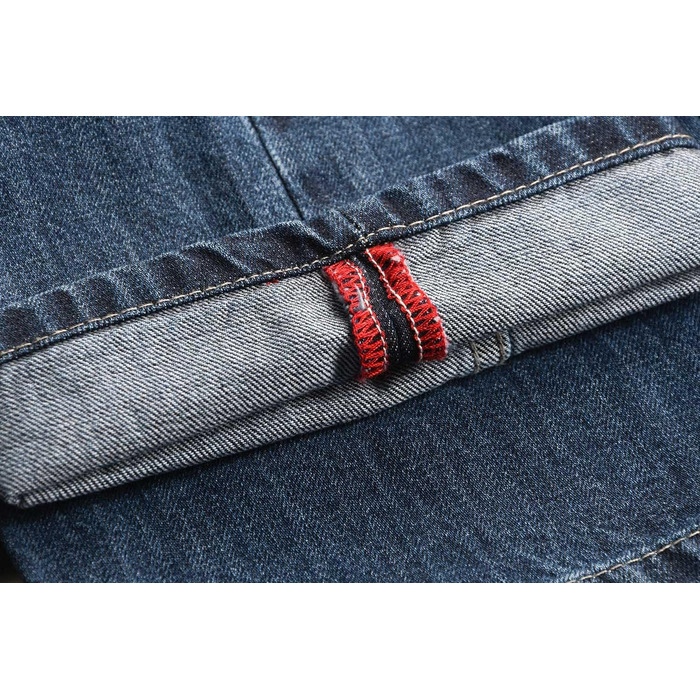 Чоловічі джинси Alessandro Salvarini Comfort Fit прямого крою, середній блакитний, 38W/32L