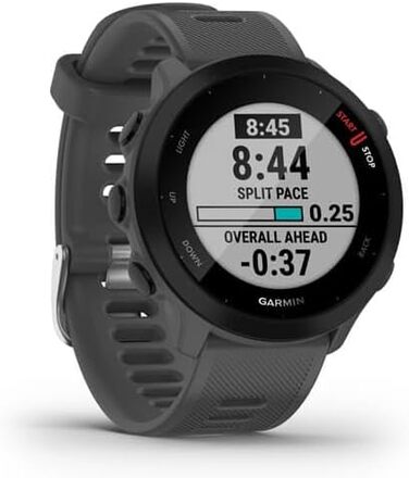 Garmin Forerunner 55 Monterra Grey - GPS-годинник для бігу та фітнесу, 010-02562-13